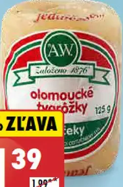 AW Olomoucké tvarôžky