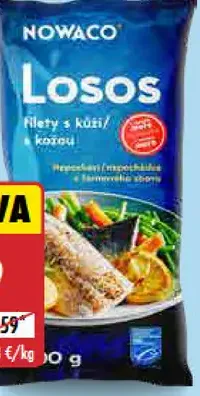Nowaco Losos filety s kožou