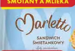Marletto Zmrzlina v oblátke smotanová