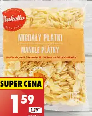 Bakello Mandľové plátky