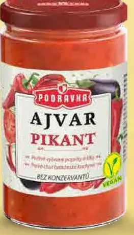 Podravka Ajvar pikantný/jemný