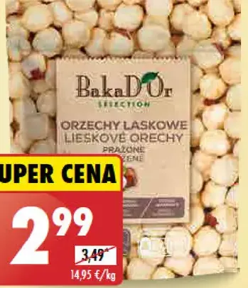 BakaD'Or Orechy lieskové pražené