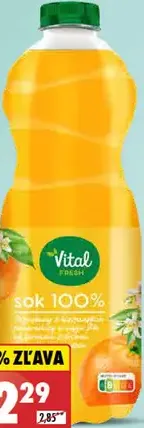 Pomarančová šťava Vital Fresh