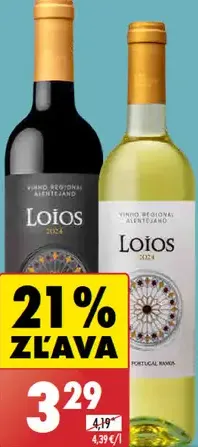 Loios Vino červené / biele suché