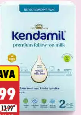 Kendamil Následná dojčenská výživa Premium 2