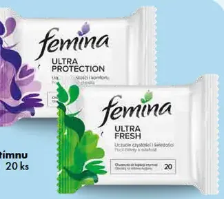Femina Ultra Protection vlhčené utierky