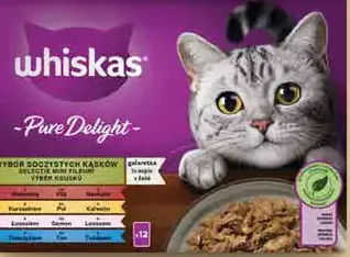 Whiskas Pure Delight krmivo pre mačky kapsičky v želé