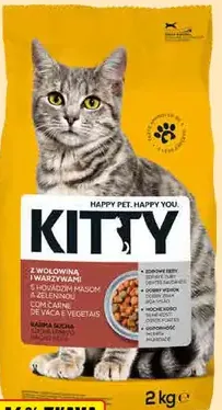 Kitty granuly pre mačky kuracie/hovädzie