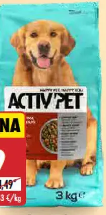 Activ Pet granuly pre psy hovädzie