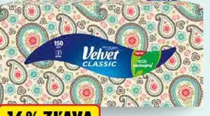 Velvet Vreckovky Classic 2-vrstvové