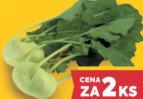 Kaleráb s vňaťou