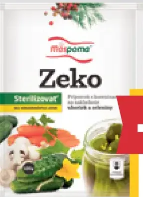 Zeko na nakladanie uhoriek a zeleniny
