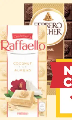 Raffaello/Ferrero Rocher čokoláda