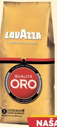 Lavazza Qualità Oro zrnková káva 100 % arabica