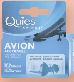 Quies SPECIFIC AVION AIR TRAVEL štuple do uší