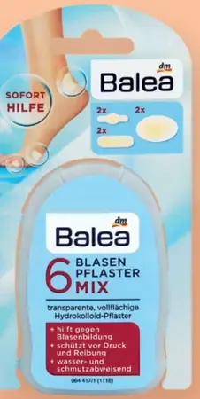 Balea MIX transparentné náplasti na otlaky