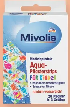 Mivolis Aqua detské vodoodolné náplasti