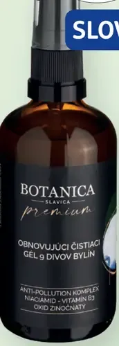 Botanica Slavica premium čistiaci pleťový gél