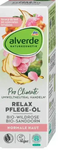 Alverde NATURKOSMETIK Pro Climate telový olej