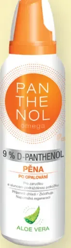 Panthenol Aloe Vera pena po opaľovaní v spreji