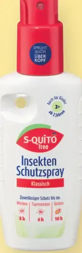 S-QUITO Free repelent proti komárom a kliešťom