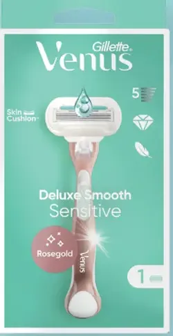 Gillette Venus Deluxe Smooth Sensitive dámsky holiaci strojček