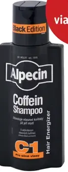Alpecin Black Edition C1 kofeínový šampón na vlasy
