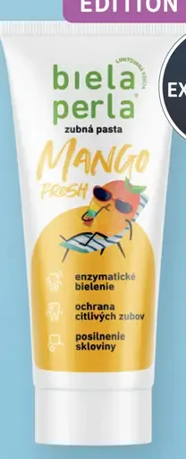 Biela perla MANGO FRESH zubná pasta