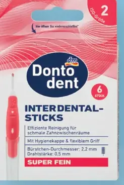 Dontodent medzizubné kefky