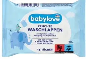 Babylove detské vlhčené utierky