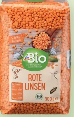 DmBio červená šošovica