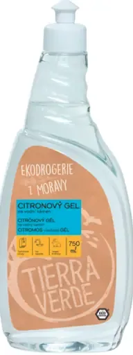 TIERRA VERDE citrónový gél na vodný kameň