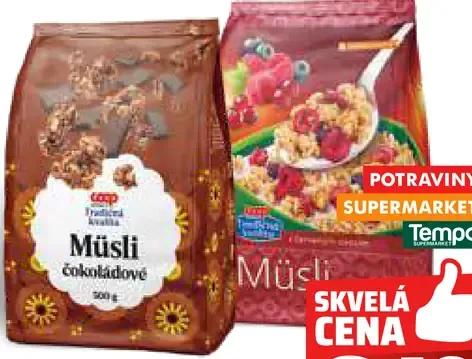 Müsli čokoládové