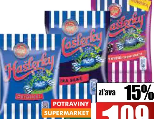 Hašlerky lesná zmes
