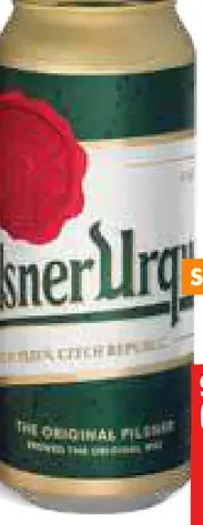 Pilsner Urquell plechovka