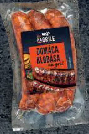 COOP Domáca klobása na gril