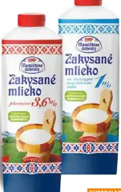 Mamičkine dobroty Zakysané mlieko