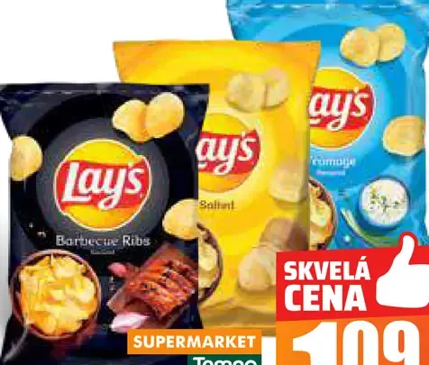 Lay's Chips Barbecue Ribs, Salt & Vinegar, Sour Cream & Onion