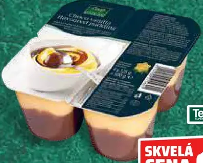 PREMIUM Kakaový puding s polevou s vanilkovou arómou