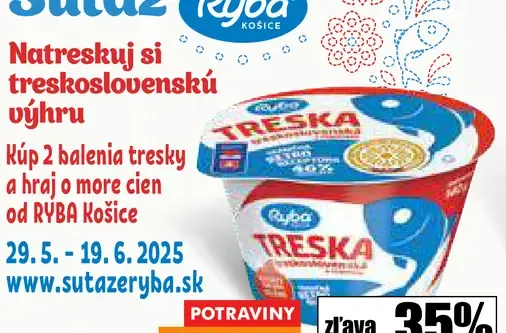 Treska treskoslovenská v majonéze