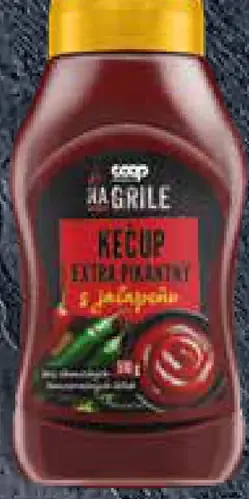 Coop Ketchup premium s jalapenos