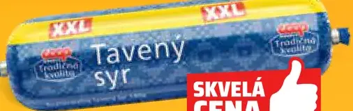 Tradičná kvalita Tavený syr vrecko
