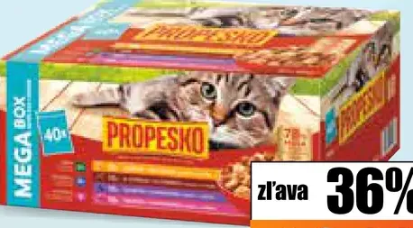 Prospesko kapsička pre mačky