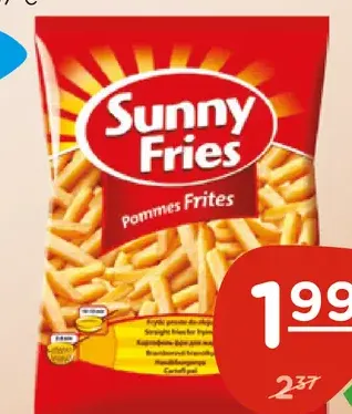 Zemiakové hranolky Sunny Fries