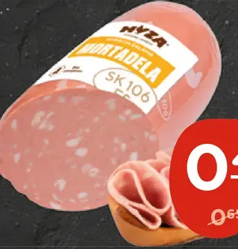 Hyza saláma Mortadela kuracia