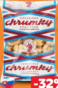 Kaufland Arašidové chrumky