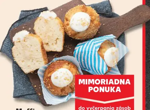 Muffin s gréckym jogurtom