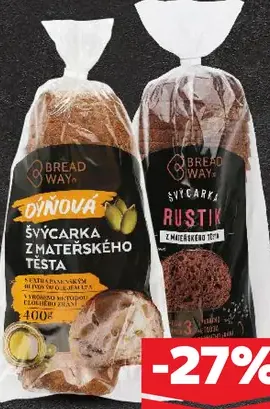 Kváskový chlebík rôzne druhy