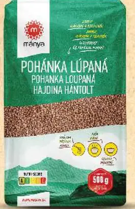 Mlyn Pohronský mlyn Lúpaná pohánka