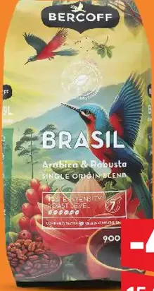 Bercoff Zrnková káva Brasil